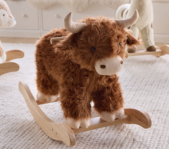 Shaggy Cow Rocker