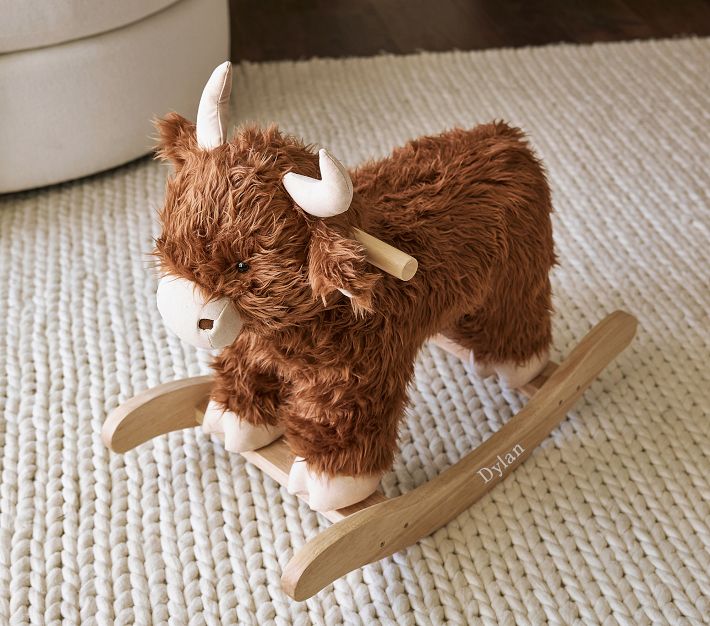 Shaggy Cow Rocker