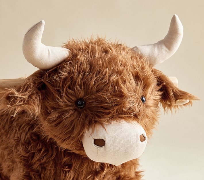 Shaggy Cow Rocker