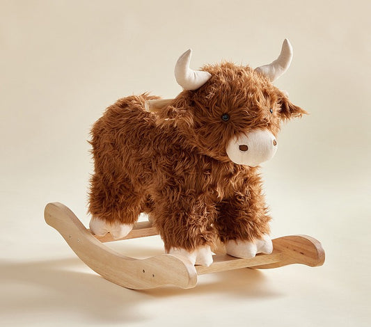 Shaggy Cow Rocker