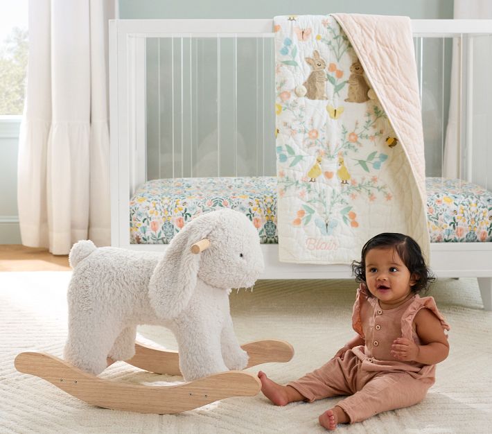 Shaggy Cow Rocker